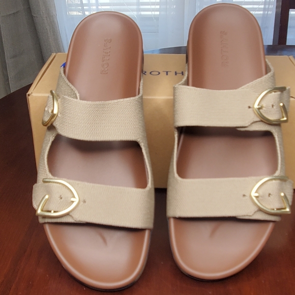 Rothy's Shoes - Rothy's Tan Women's Sandals